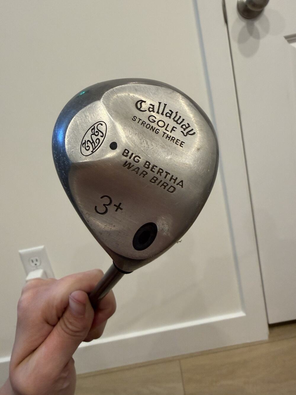 Callaway Strong Three Big Bertha War Bird 3 Wood Graphite Shaft Reg Flex